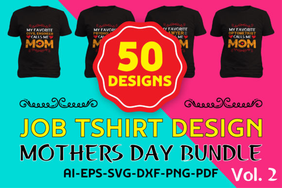 A Designer's Review of the Mother's Day Profession T-Shirt Bundle