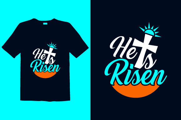 A Graphic Designer's Review of Easter Day T-shirt Design 006