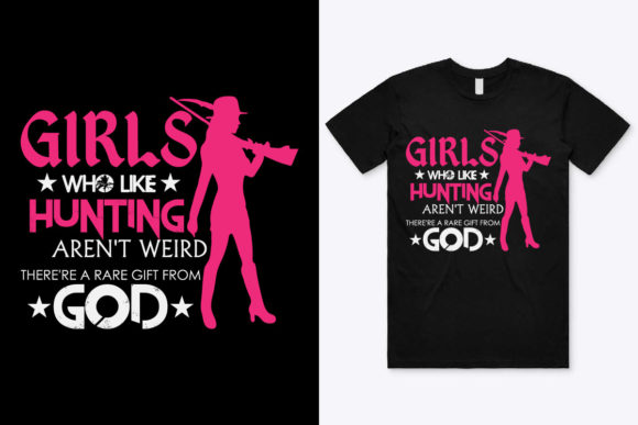 An Honest Design Review: The Girls Who Like Hunting T-Shirt Graphics