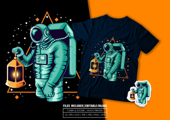 Astronaut Lantern Design: An Embroidery Review