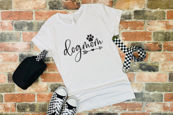 Dog Mom Design: A Versatile Graphic for Print Templates