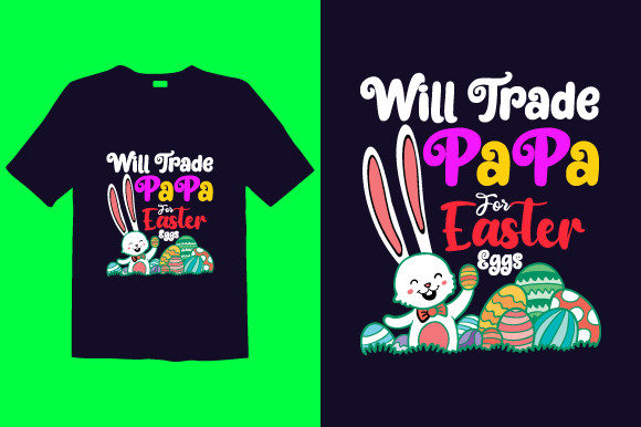Easter Day T-Shirt Design 014: Graphics & Print