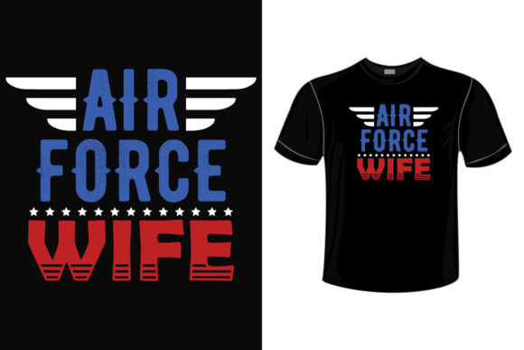 Evaluating the Proud Air Force Wife Graphics for Print Templates