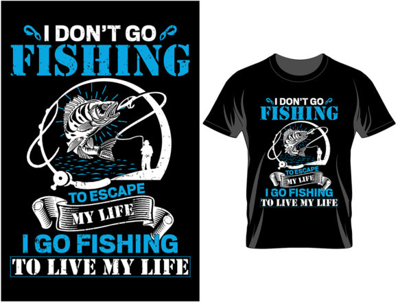 Fishing Typography 3: Graphics & Print Template Review
