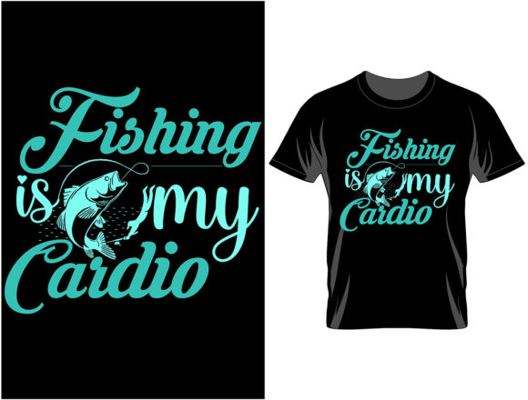 Fishing Typography Graphics Print Templates Review