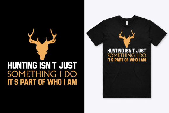 From Print Templates to Graphics: The Versatility of a Hunting T-Shirt Design
