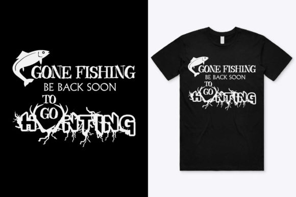 Gone Fishing: A Versatile Graphic Asset for Print Templates