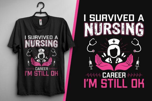 Nurse Quotes T-Shirt Design Graphics & Print Template Review