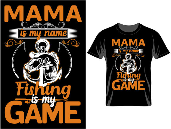 Reviewing Fishing Typography T Shirt Design 7