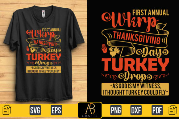 Thanks Giving Sublimation T-Shirt Graphics & Print Templates