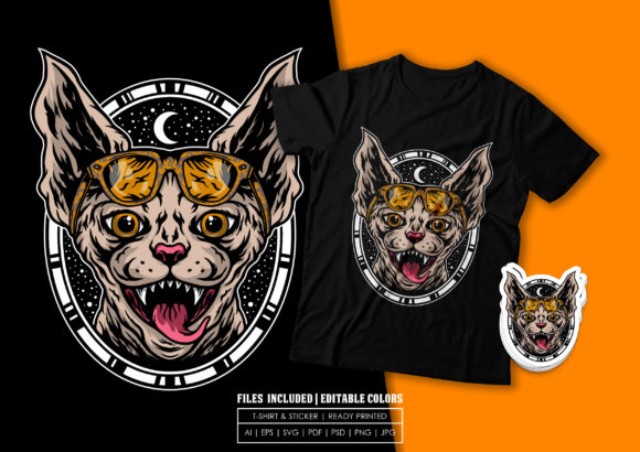 The Night Sphynx Graphics: A Design Asset for Modern Publishers